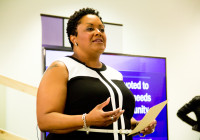 (Photo Credit: Emmanuel Jean Marie) Dr. Pollard