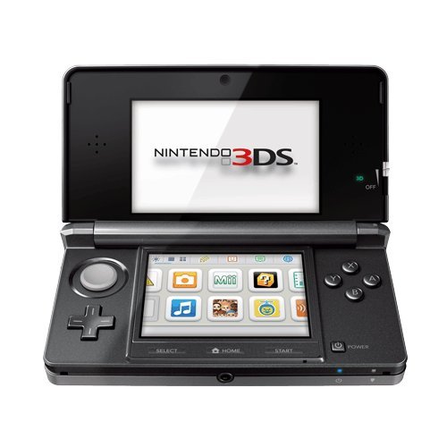 Nintendo 3DS in black. -- Photo:  Amazon.com