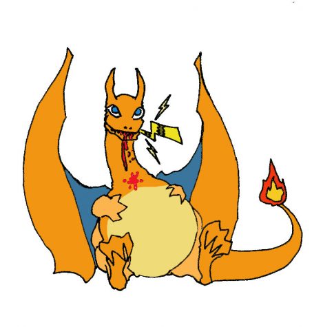 Charizard-Eats-Pikachu