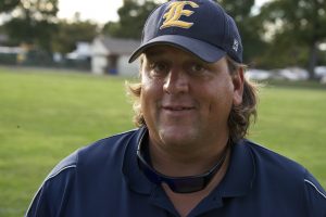 MC Women's Soccer team VS CCBC Essex Knights; Geoff Holland, CCBC Essex Knights' Head Coach