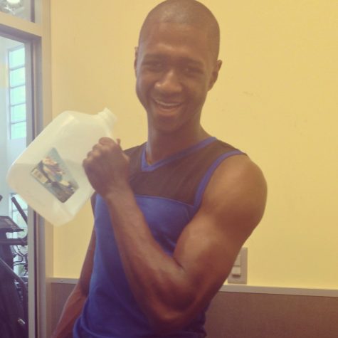 DeVaughn Page is a workout addict, but he rarely gets the chance to use the school's facilities
