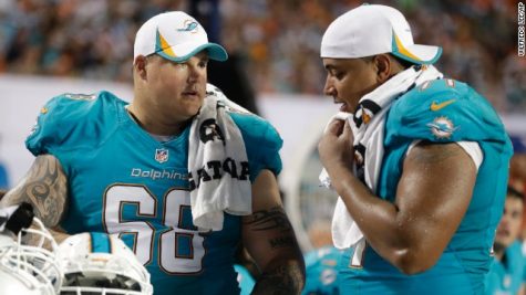 Richie Incognito (left) has been under fire publicly for bullying accusations
(Photo Credit: CNN)