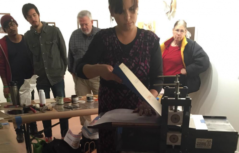 Through The Red Gate: A Woodblock Print Exhibition by Artist/Professor Amanda Miller