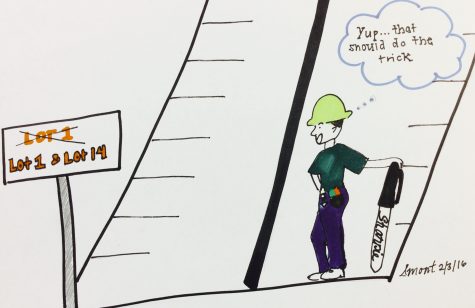 Campus Orders Pack of Sharpies to Draw 13 New Lots for Unsatisfied College Students
