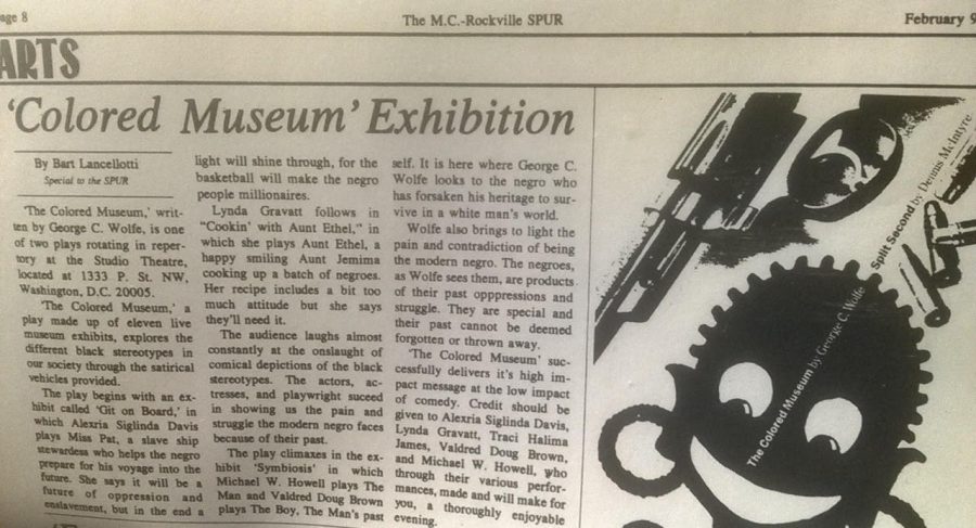 Throwback Thursday: Colored Museum Exhibition