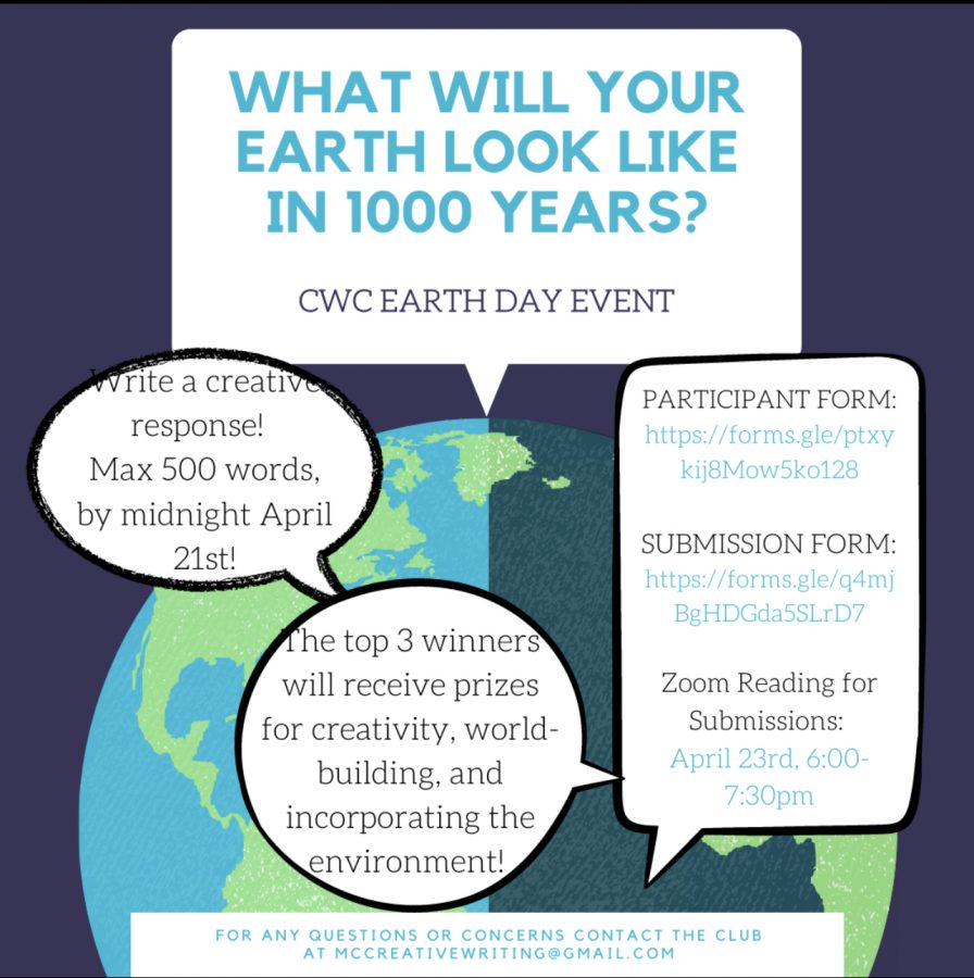 CWC Earth Day Event Writing Challenge: What Will Your Earth Look Like in 1000 Years?