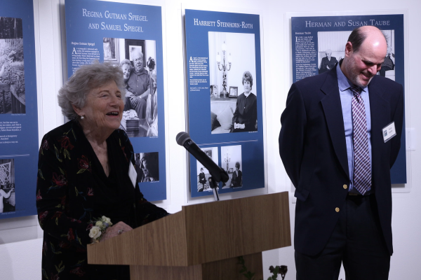 Navigation to Story: First-Person Holocaust Testimonies Depicted in “Portraits of a Life” Exhibit