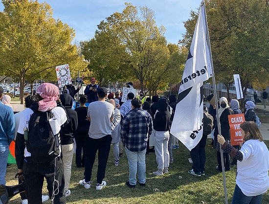 Students For Peace, a student-led group, organized a protest on November 6, 2023 to vocalize their discontent with the war in Gaza. Now, the group seeks to extend their reach to additional humanitarian causes.